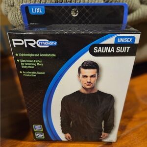 Black Sauna Suit for Men
